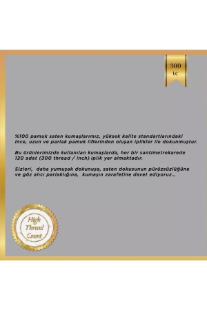 Pamuk Saten Graz Gri Çift Kişilik Nevresim Takımı TYC00690432342 - 8