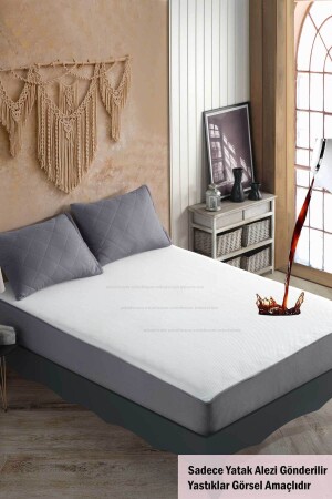Pamukkale Klimalı Sessiz Sıvı Geçirmez Yatak Koruyucu Alez klimalısga - Formeya