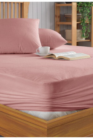 Pamukkale Pudra Alez Mikro Fitted Su Sıvı Geçirmez Yatak Koruyucu Alez (10 Farklı Ebat) MFSGA - Formeya