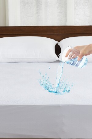 Pamuklu Full Kenar Fitted Sıvı Geçirmez Alez LVNS-N-18 - NANOSOFT