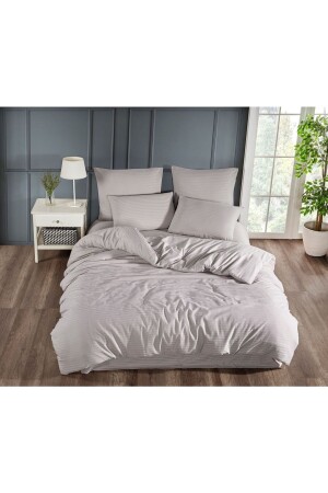 Bettbezug-Set aus Baumwollsatin / Doppelbett TYC00676121689 - begenal home