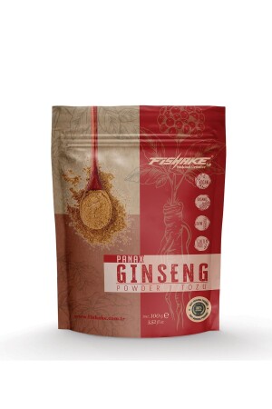 Panax Ginseng-Pulverextrakt, 100 % reine Pflanzenwurzel, Multivitamin und Mineralstoff, 100 g - 1