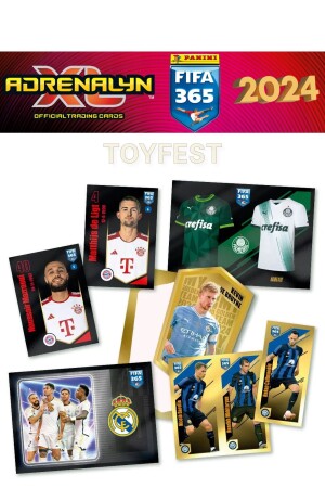 Panini Fifa 365 2024 Fußballspieler-Aufkleber, Karten, Album, Magazin + 2er-Pack (10 Aufkleber) - 9