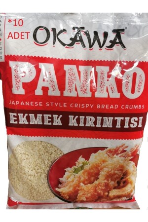 Panko Ekmek Kırıntısı Japon Style Crispy Bread Crumbs 1 Kg*10 Adet - 2