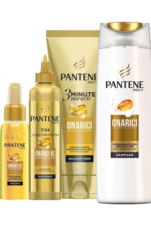 Pantane Repair Set Repair Shampoo+Haarpflegeöl+Leave-in Conditioner+3 Minuten Repair Cream - 2