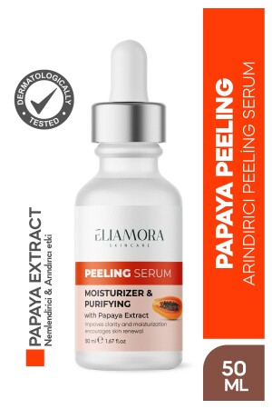 Papaya Özlü Gözenek Sıkılaştırıcı Peeling Serumu DRTAYYAROZPAPAYAPEELİNG - 3