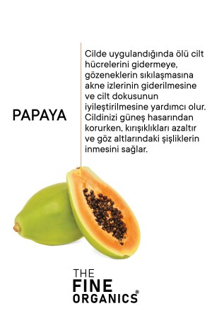 Papaya Özlü Kırışıklık Ve Torbalanma Karşıtı Göz Çevresi Bakım Kremi- 20ml - 3