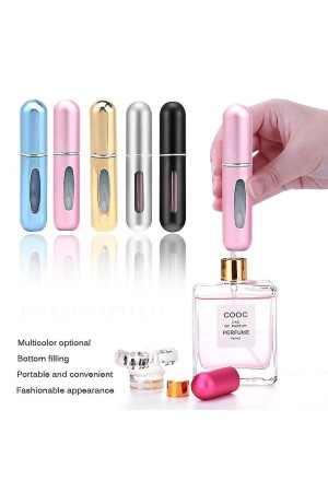 Parfüm Şişesinden Çanta Içi Mini Doldurulabilir Seyahat Cep Yedek Parfüm Şişesi 5 ml - 1
