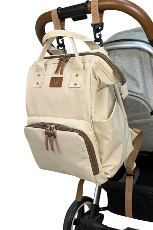 Paris Stylo Mutter-Babypflege-Rucksack-beige Stylo Paris - 8