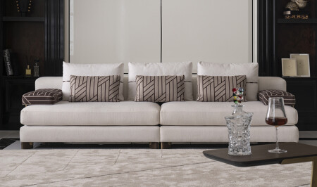 Pariser Viersitzer-Sofa - 1