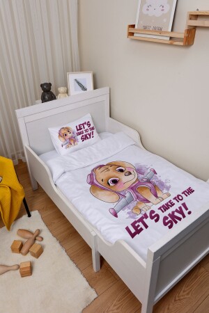 Park Bed Crib Bettbezug-Set (80 x 120) – Cartoon-Serie – Paw Patrol Skye ETBNTPYBCSK018 - 4