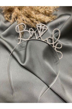 (منز-عروس مكتوب كريستال ستون كراون) - Fashion Jewelry