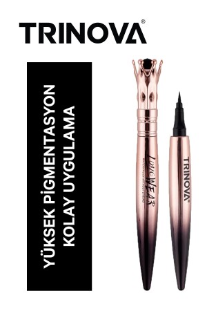 Party Queen Waterproof Eyeliner- Suya Dayanıklı Siyah Eyeliner - 3