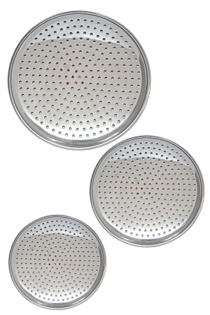 MNZ-الصدأ المقوى غطاء غطاء 3 قطع 20 22 24 سم - Twoconcept