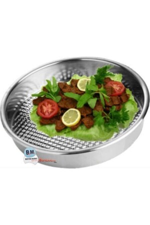 Paslanmaz Çelik Metal Çiğ Köfte Tepsisi 53 Cm PRA-535240-0538 - tepsiburda