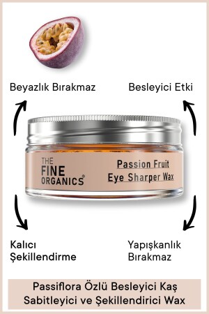 Passiflora Özlü Besleyici Kaş Sabitleyici & Şekillendirici Wax 50ml - 2