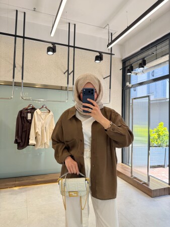 Pastel Gömlek - Taba - Nuuwears