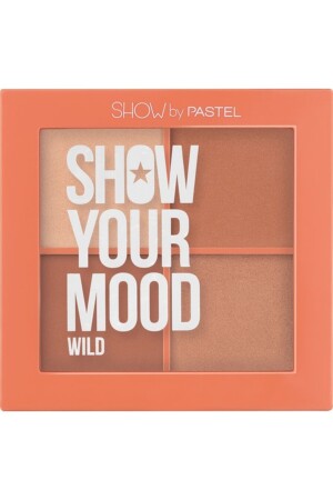 Pastell Show Your Mood Wild 4-teilige Rouge-Palette 441 Nr - 1