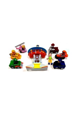 Patrol Rescue Dogs Station Tower Set Spielzeug 8-tlg - 3