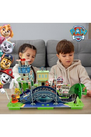 Paw Patrol City 3D Puzzle Büyük Hikaye Oyun Alanı 126 Parça - 3