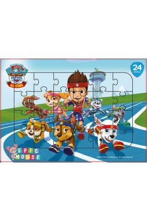 Paw Patrol Eğitici 4lu Puzzle Seti- Yeni Başlayacaklara - 144 Parça Frame Puzzle-Yapboz - 5