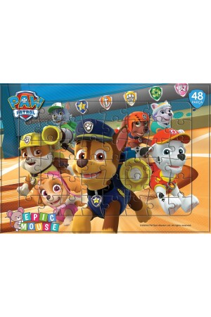 Paw Patrol Eğitici 4lu Puzzle Seti- Yeni Başlayacaklara - 144 Parça Frame Puzzle-Yapboz - 7