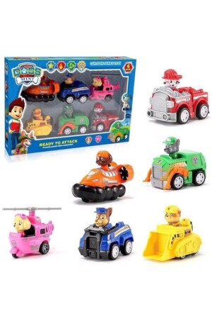 Paw Patrol Paw Patrol Figuren-Spielzeugset mit 6 Figuren RA2661 - 2
