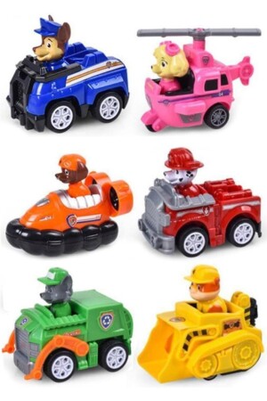 Paw Patrol Paw Patrol Figuren-Spielzeugset mit 6 Figuren RA2661 - 1