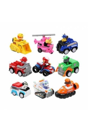 Paw Patrol Set mit 9 Fahrzeugen und 9 Figuren Paw Patrol Set mit 9 Fahrzeugen und 9 Figuren - 3