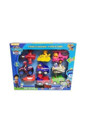 Paw Patrol Set mit 9 Fahrzeugen und 9 Figuren Paw Patrol Set mit 9 Fahrzeugen und 9 Figuren - 4