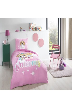 Paw Patrol Skye Glitter (UNİCORN) Nevresim Takımı dop13777717igo - Taç