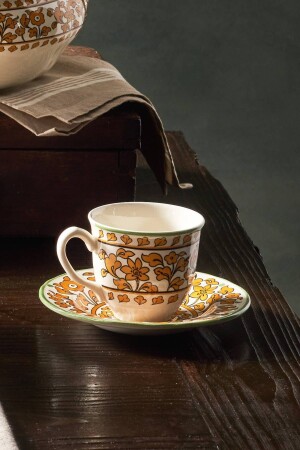 Paye Selçuklu Serie Porzellan-Kaffeetassen-Set für 2 Personen 90 ml 153. 03. 06. 6188 - 8