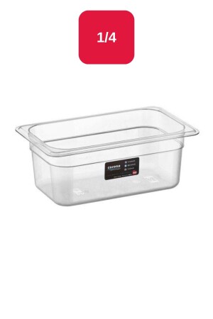 Pc Gastronom 1-4 Küvet Dikdörtgen Şeffaf - 100 Mm - Bo148 TYC00803769560 - Bora Plastik