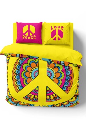 Peace Doppel-Bettbezug-Set HGN9057 - 1