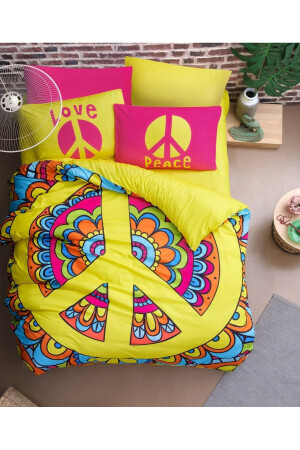 Peace Doppel-Bettbezug-Set HGN9057 - 3