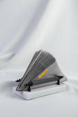 MNZ-Napkin Holder Safranbolu Gold سمبور حقيقي، ملف تعريف المعادن معقب MERALP130 - MERALP