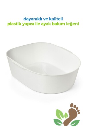 Pedikür Leğeni - Ayak Bakım Leğeni Beyaz (SEHPASIZ) - 2