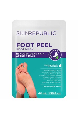 تأثير MNZ-Peeling Regenerating Foot Mask ZZ V.V.SGT ST/8964 - Skin Republic
