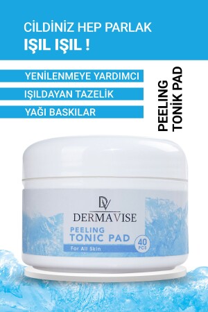 Peeling Tonik Pad - 40 Adet - Dermavise