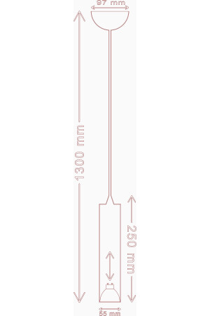 Pegai Daylight Pipe Type Dekorative Deckenspiegel-Pendelleuchte aus Metall, einzeln, schwarz, modern, für den Innenbereich (MIT GLÜHBIRNE) AK3056AK - 3