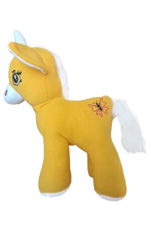 Peluş Boynuzlu At Pony Unicorn Sarı50 cm S-pony50cmsarı - 4