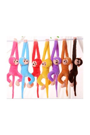 Peluş Maymun 70 Cm Kara-307 Buyuk Peluş Maymun KARA-307 BUYUK PELUŞ MAYMUN - 2