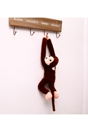 Peluş Maymun, Elleri Yapışabilen Uyku Ve Oyun Arkadaşı -70 Cm monkeysole - 4