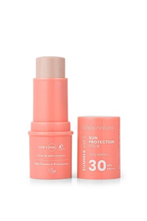 Pembe %100 Mineral Filtreli Ve Doğal Güneş Koruyucu Stick 30 Spf Kalaminli - 7