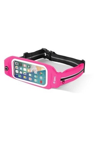 Pembe Easyfit Belt Xl Telefon Cepli Spor Bel Çantası 5 - 5.5 inç Ekran - 2