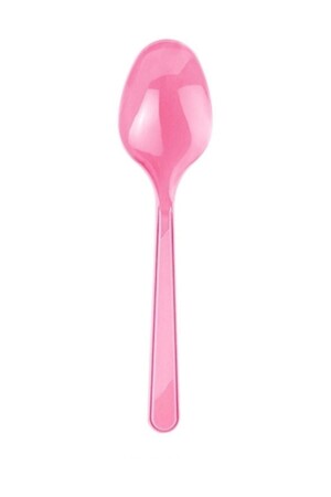Pembe Plastik Kaşık - Roll Up