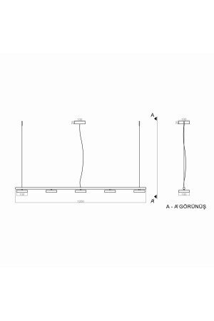 Pendelleuchte LED-Kronleuchter Cord Plex 84004 - 6