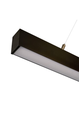 Pendelleuchte Linear LED 80 cm mattschwarzes Gehäuse - 4000 K (warmweiß) BZ025 - 3