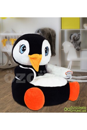 Penguen Peluş Bebek Çocuk Koltuğu (%100 YERLİ) - 4