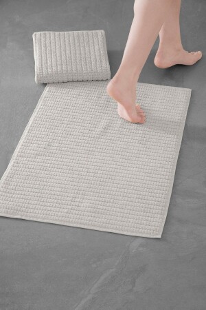 Penta Badematte 202 – Neuer Trend, 50x75cm. 2Stk. Premium-Fußhandtuch-/Badematten-Set P00028 - 4